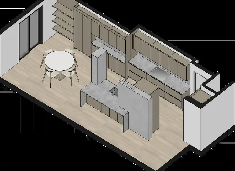 Private Residence, Interior Design, Coconut Grove, Florida: photo 4 by DALOP Design