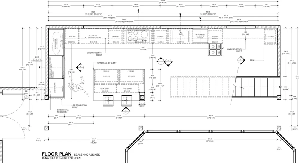 Kitchen Design, Miami Beach, Florida: photo 4 by DALOP Design