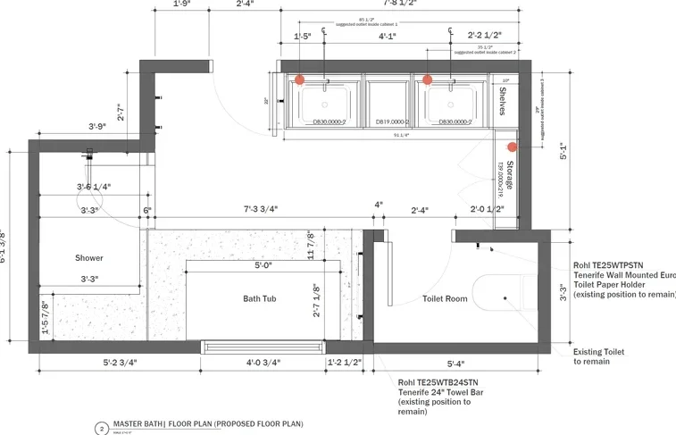 Master Bath Renovation, Chicago, Illinois: photo 2 by DALOP Design