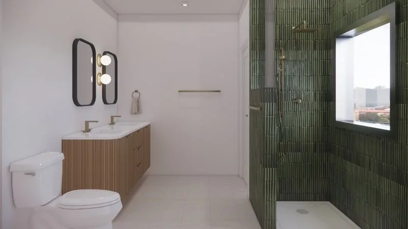 Master Bath Renovation, Chicago, Illinois: photo 6 by DALOP Design