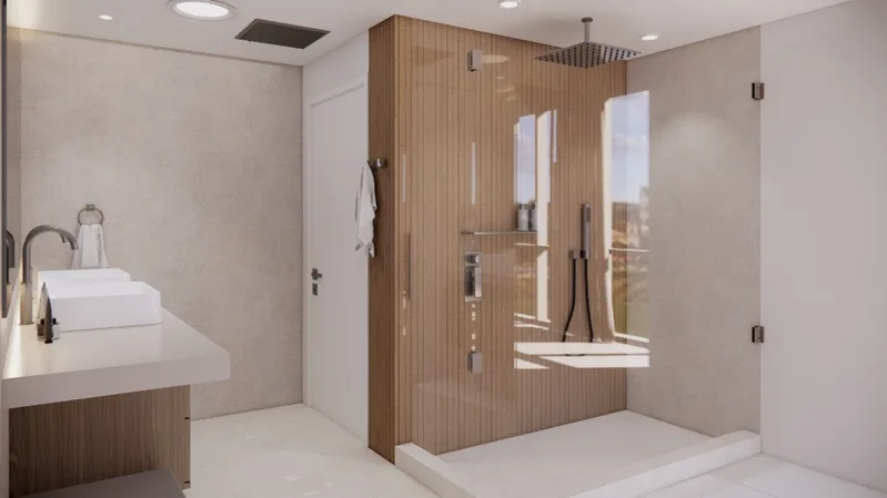 Master Bath Renovation, Miami, Florida: photo 3 by DALOP Design