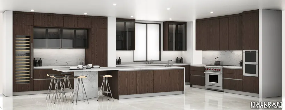 Nahon Residence, Kitchen Remodel, Miami Beach, Florida: kitchen photo 9 by DALOP Design