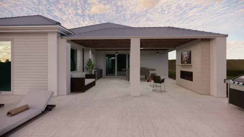 Outdoor Living, Santa Rosa Beach, Florida, by DALOP Design