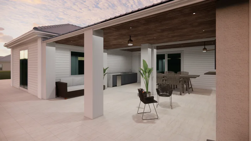 Outdoor Living, Santa Rosa Beach, Florida: photo 3 by DALOP Design