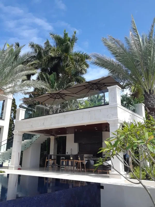 Star Island Outdoor Kitchen: design drawing or photo 3 by DALOP Design